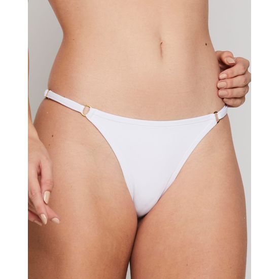 Biquini Fio Dental com Top Fixo Branco 567