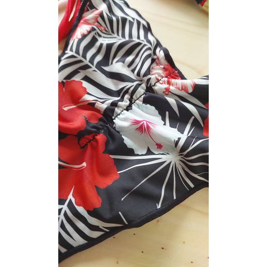 Biquini Ripple Floral Vermelho 595