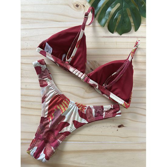 Biquini Asa Delta Floral 596