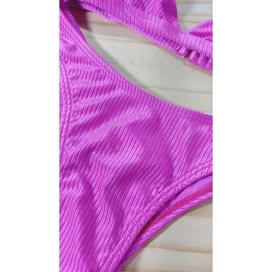 Biquini Asa Delta Canelado Violeta 703