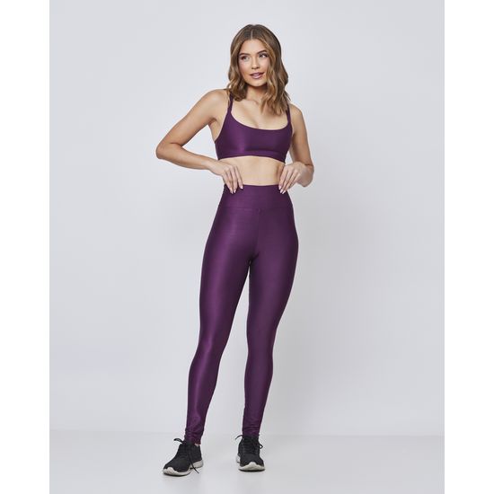 Conjunto Fitness Wonder Roxo 723