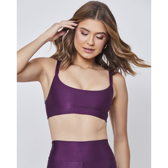Conjunto Fitness Wonder Roxo 723