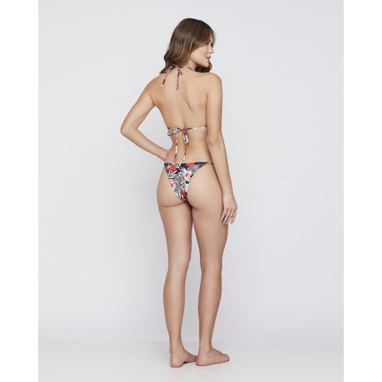 Biquini Tanguinha Floral Vermelho 725