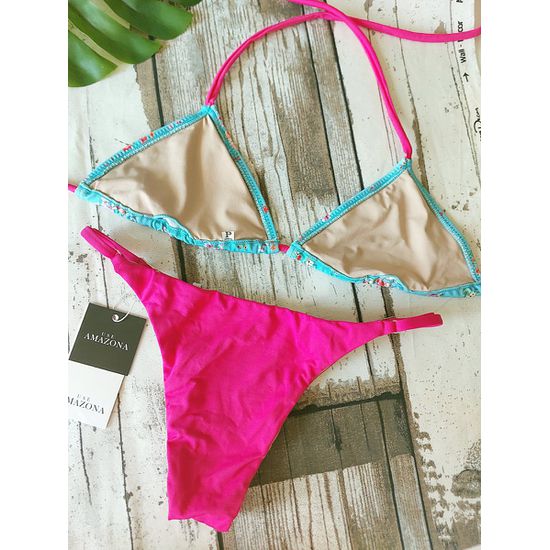 Biquini Top Berlim com Calcinha Pink 491