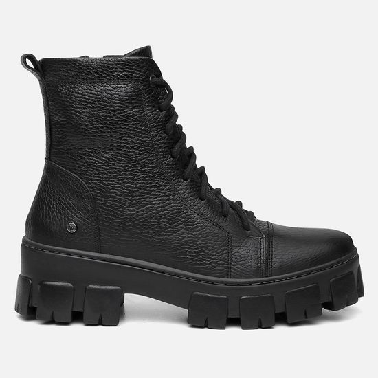 Bota Coturno Tratorada Vittal Buckle 