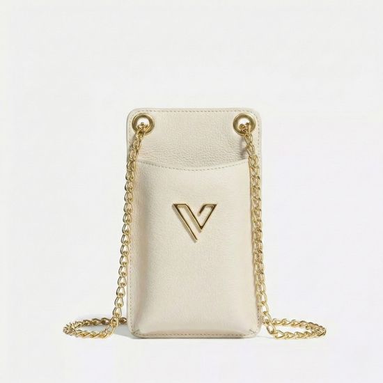 Porta Celular Vittal Kátia em Couro OffWhite