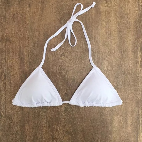 Biquíni cortininha branco clearance