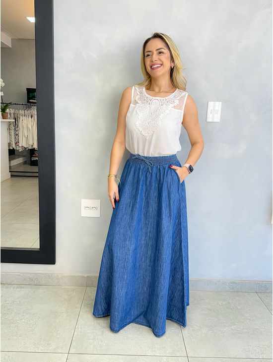 SAIA LONGA JEANS - Le Fancy store