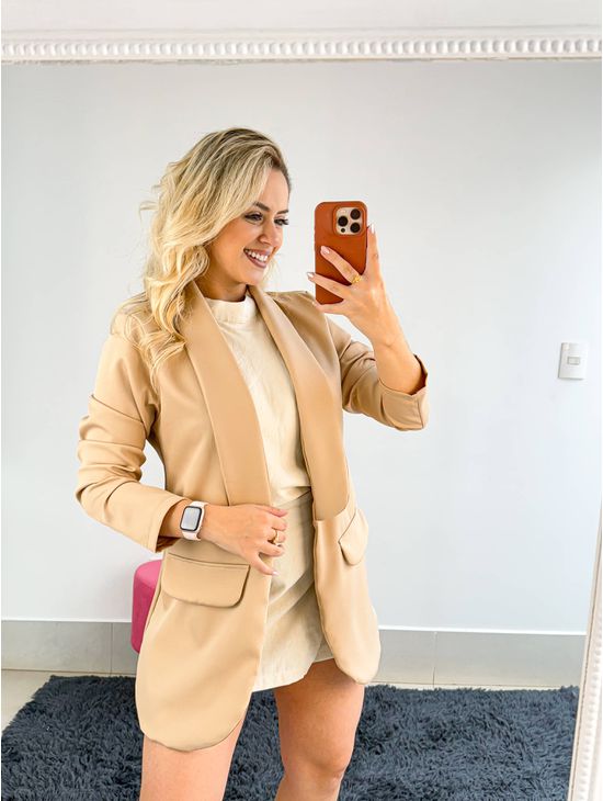 BLAZER ALFAIATARIA PALHA - Le Fancy store