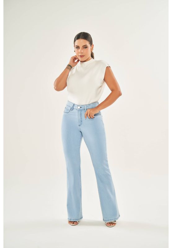 Calça Jeans Doce Trama 105534 Azul Claro - USE MV ESSENCE