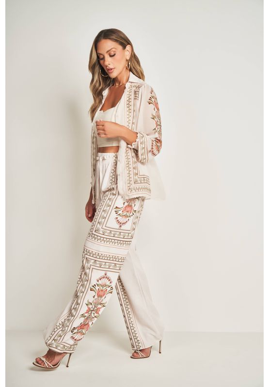 Calça Botanico Doce Trama 105504 Estampado - USE MV ESSENCE