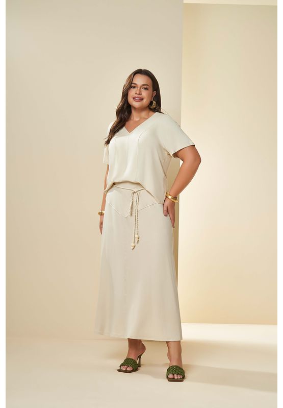 Blusa Doce Trama 105991 Perola - USE MV ESSENCE