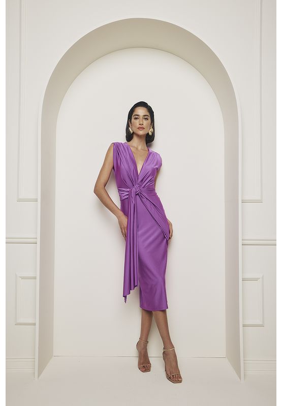 Vestido Festa Charry 426223 Fuscia - USE MV ESSENCE