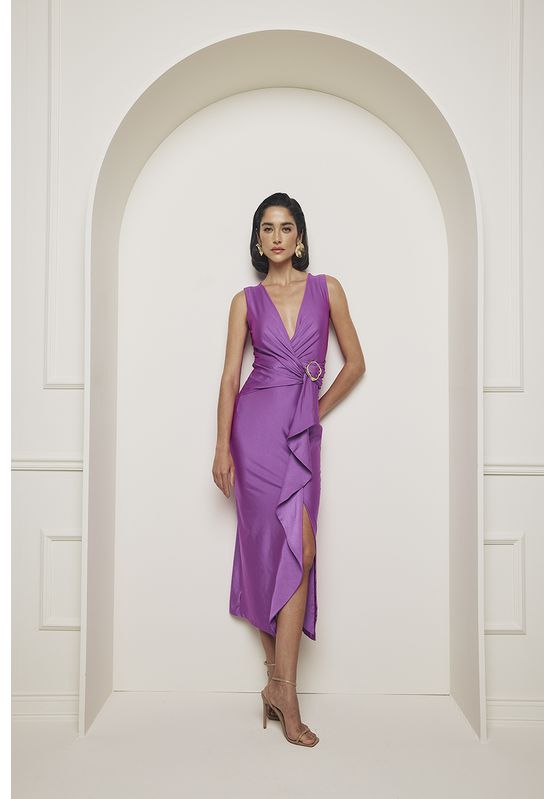 Vestido Festa Charry 426248 Fuscia - USE MV ESSENCE