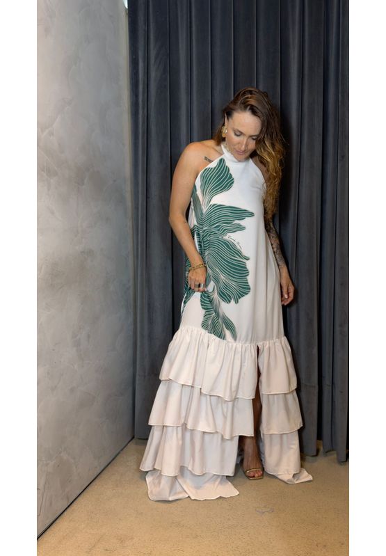 Vestido Franciele Morezzi 038034 Estampado - USE MV ESSENCE