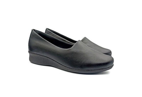 Sapato Feminino para Esporão e Fascite - Preto | Pé Relax Sapatos  Confortáveis
