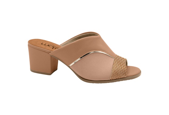 Tamanco Mule para Joanete - Cobra Tan / New Mestiço Antique | Pé Relax  Sapatos Confortáveis