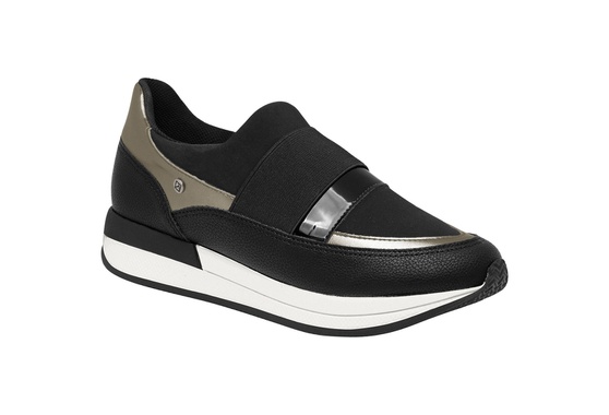 tenis preto confortavel feminino