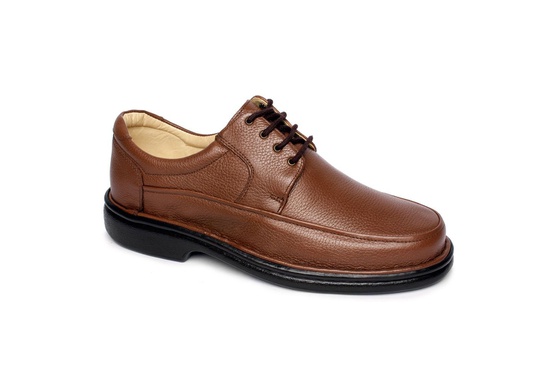 Sapato Masculino Confortável - Marrom | Pé Relax Sapatos Confortáveis