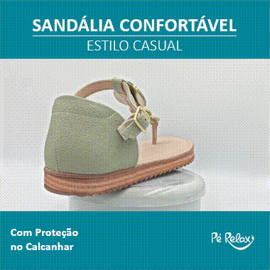 Sandália Confortável Fechada Atrás - Verde Agua | Pé Relax Sapatos  Confortáveis