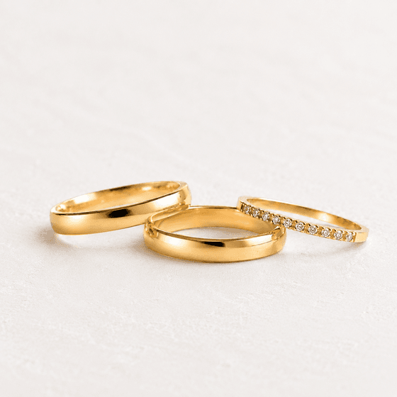 Classic Abaulada 3mm & Tiara - Conjunto