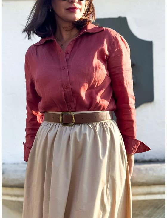 Camisa femininaRomã