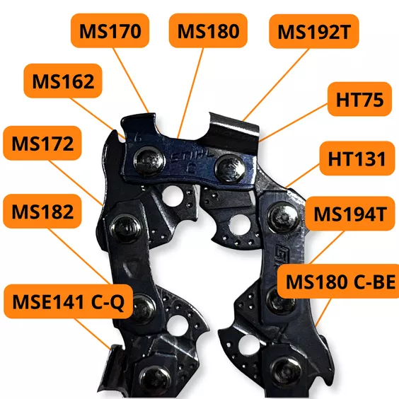 Corrente STIHL 61 PMM3 30cm - 3/8” 1,1mm - Corte Preciso e S | RR