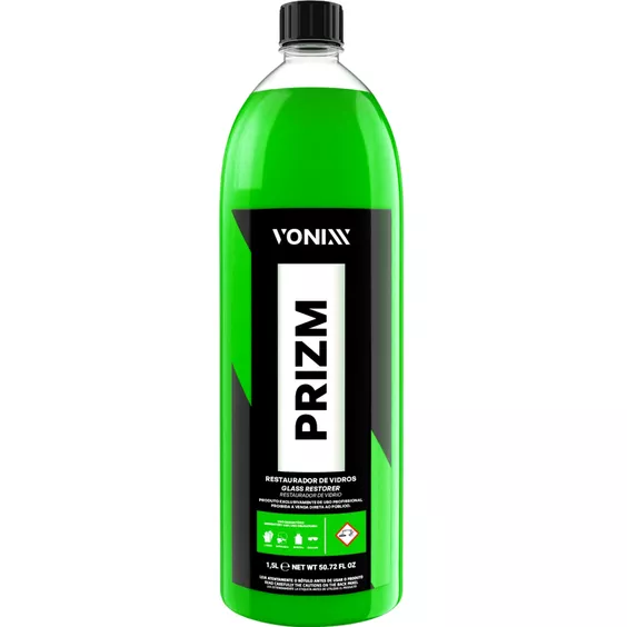 Restaurador de Vidros Prizm 1,5L Vonixx – Remove Chuva Ácida e