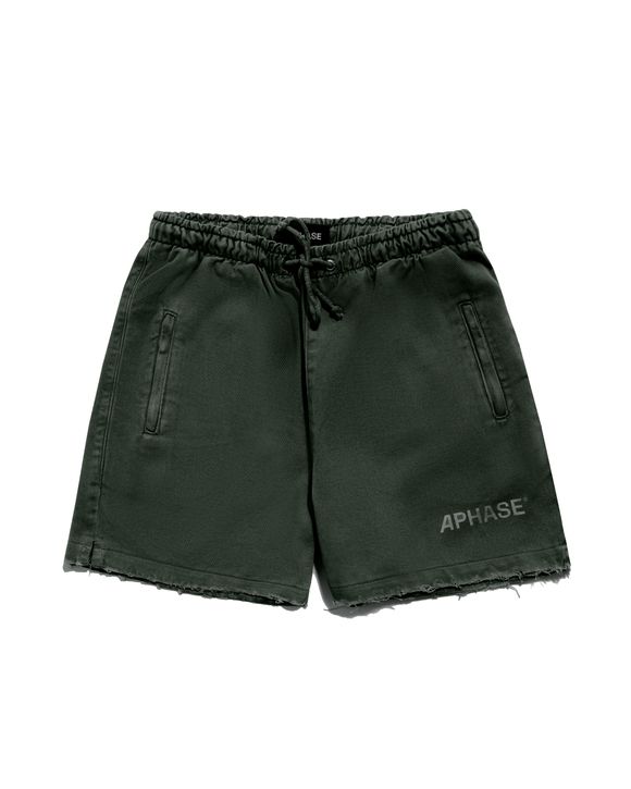TWILL SHORTS - STONED GREEN - APHASE