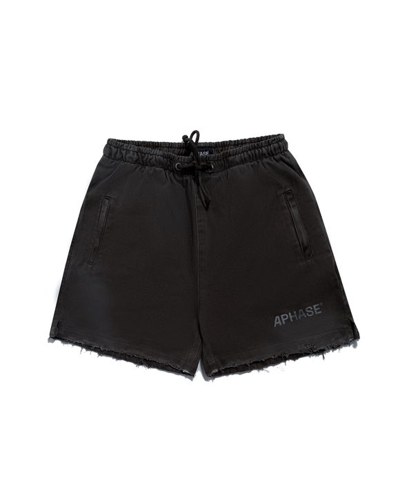TWILL SHORTS - STONED BLACK - APHASE