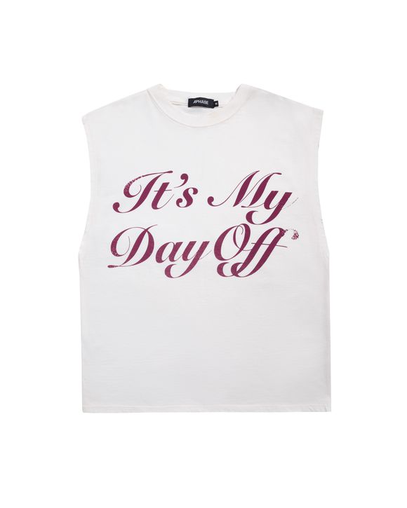 DAY OFF TANK TOP - DIRTY OFF - APHASE