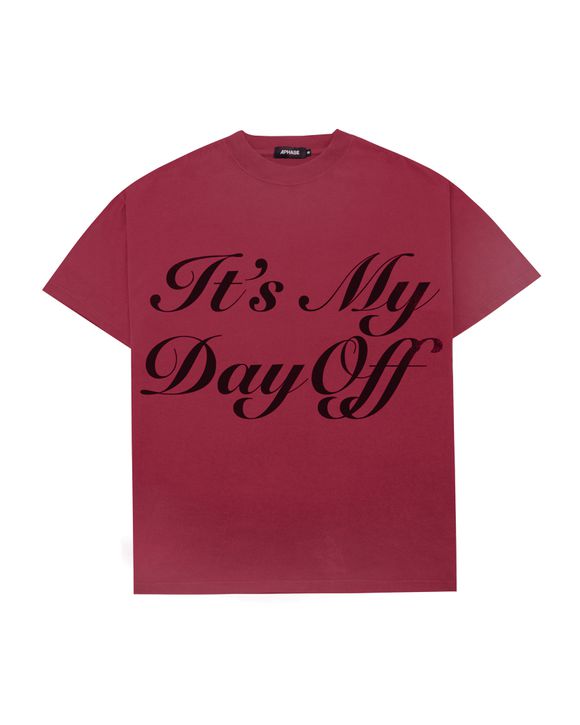 DAY OFF T-SHIRT - WASHED PINK - APHASE
