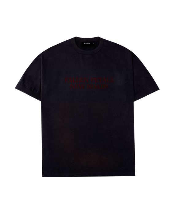 MANIFESTO T-SHIRT - RUSTY BLACK - APHASE