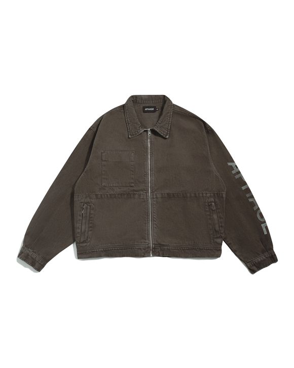 FIELD JACKET - DARK BROWN - APHASE