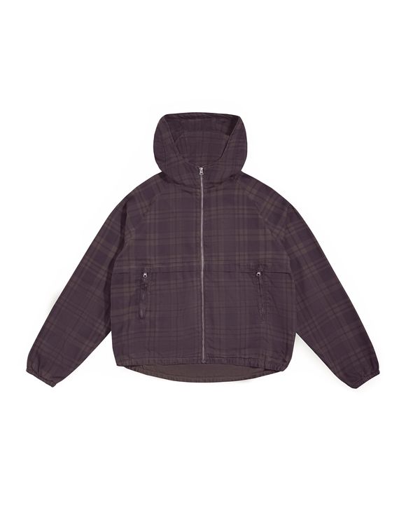 UTILITY JACKET - CHECKED BROWN - APHASE