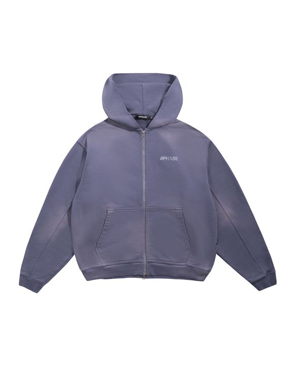 CLASSIC ZIP HOODIE - STORM BLUE - APHASE
