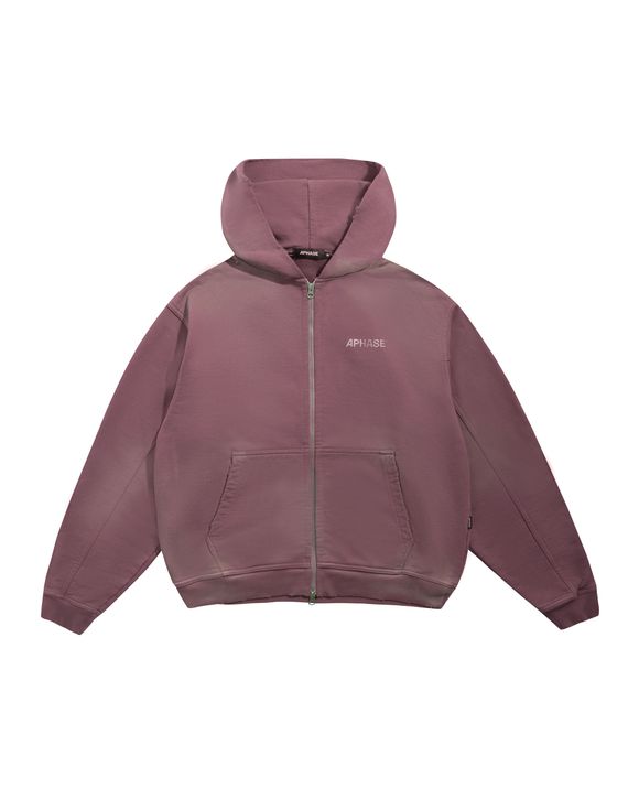 CLASSIC ZIP HOODIE - DUSTY ROSE - APHASE