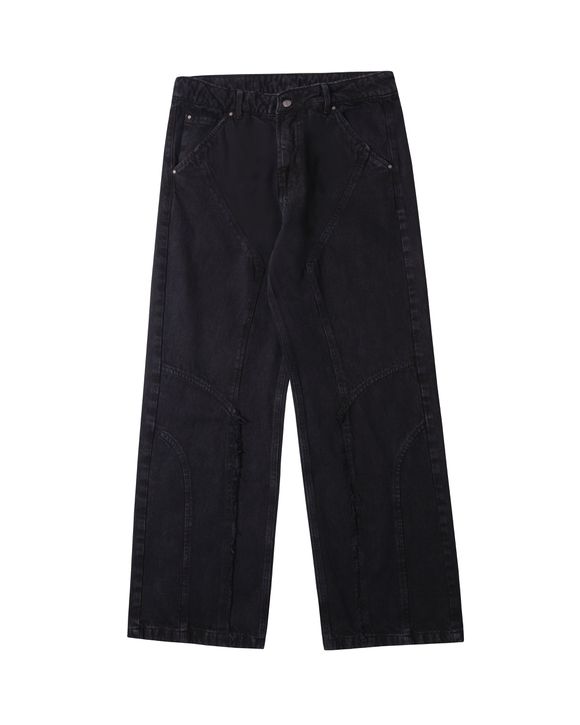 TRIM PANTS - STONED BLACK - APHASE