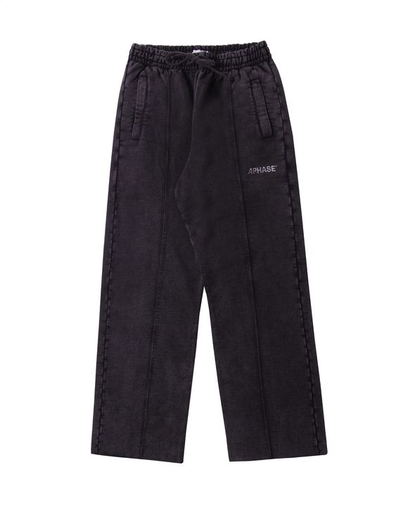 RELAXED SWEATPANTS - STONED BLACK - APHASE