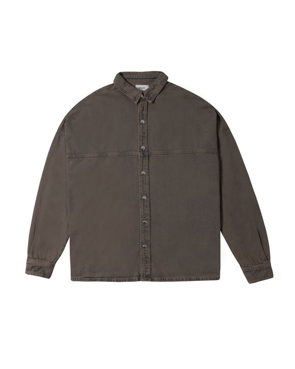 LOOSE SHIRT - MOTLED BROWN - APHASE