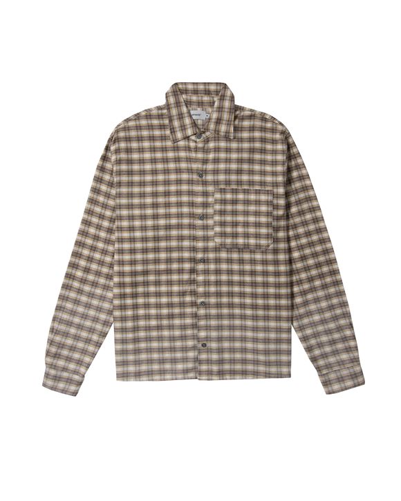 CHECK SHIRT - LIGHT YELLOW - APHASE