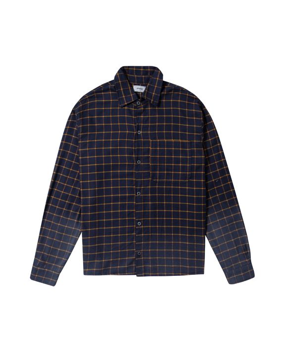 CHECK SHIRT - DARK BLUE - APHASE