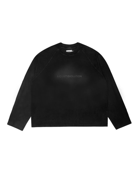 OUTSET LONG SLEEVE - STONED BLACK - APHASE