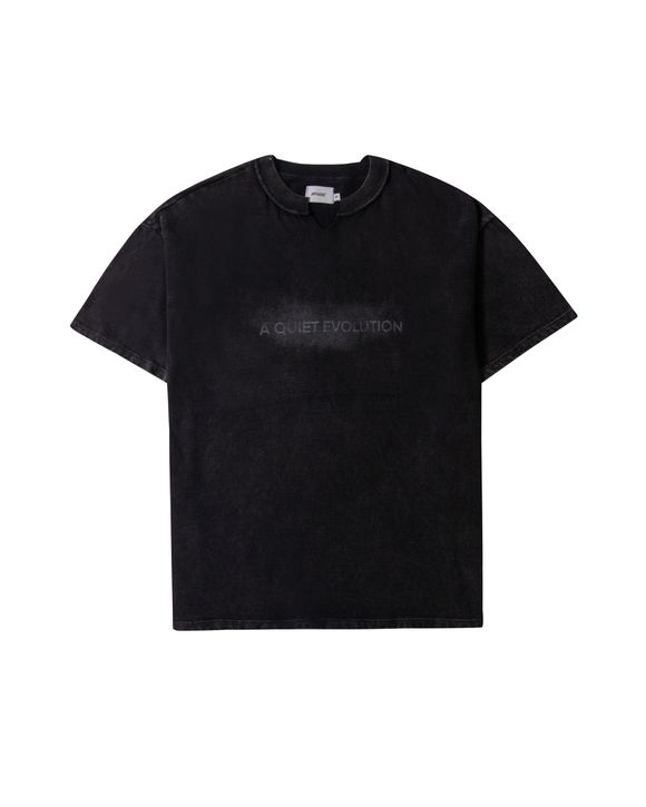 OUTSET T-SHIRT - STONED BLACK - APHASE