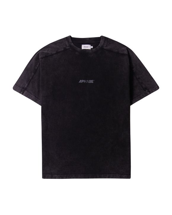 RELAXED T-SHIRT - STONED BLACK - APHASE