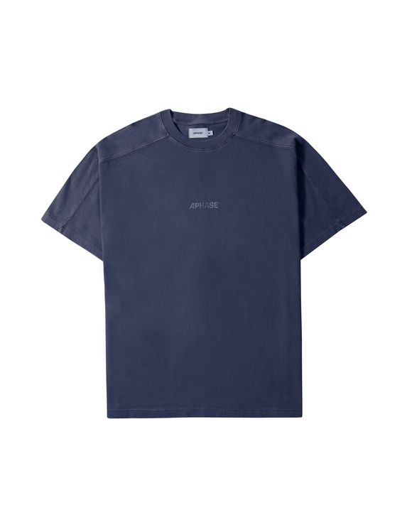 RELAXED T-SHIRT - STONED BLUE - APHASE