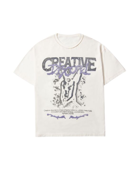 CREATIVE DISCORD T-SHIRT - OFF WHITE - APHASE
