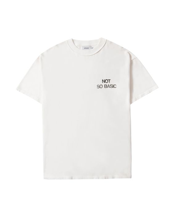 NOT SO BASIC T-SHIRT - OFF WHITE - APHASE