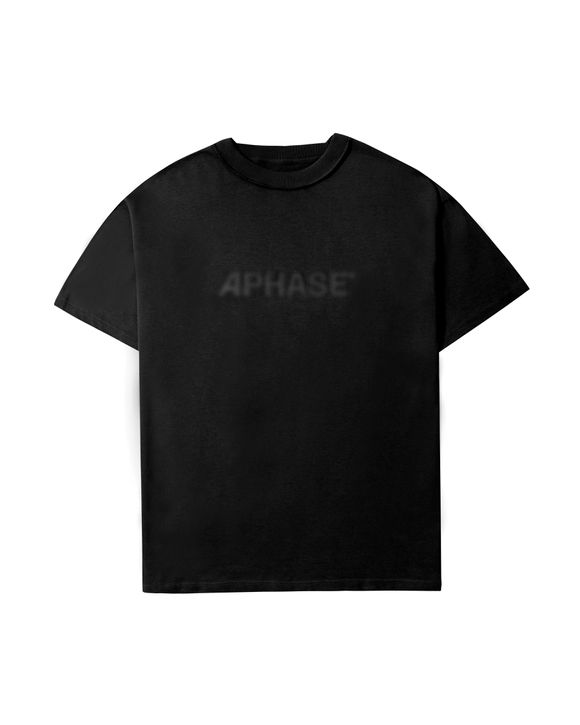 BLUR T-SHIRT - USED BLACK - APHASE