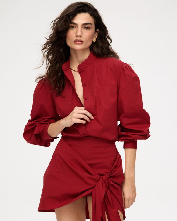 CAMISA PAULA VERMELHO - AUGUST